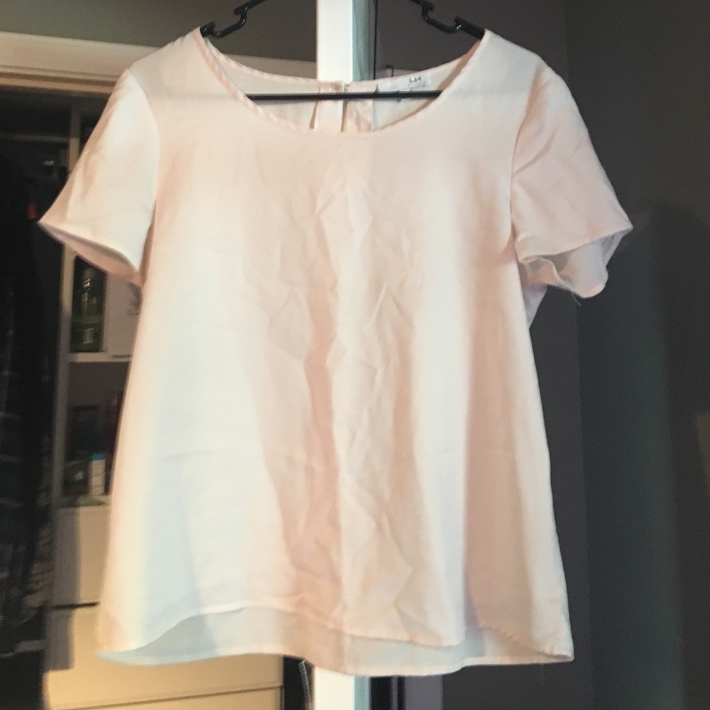 Blush Pink Blouse