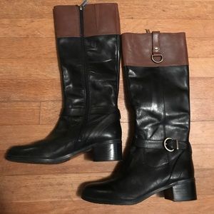 Bandolino Black & Cognac boots