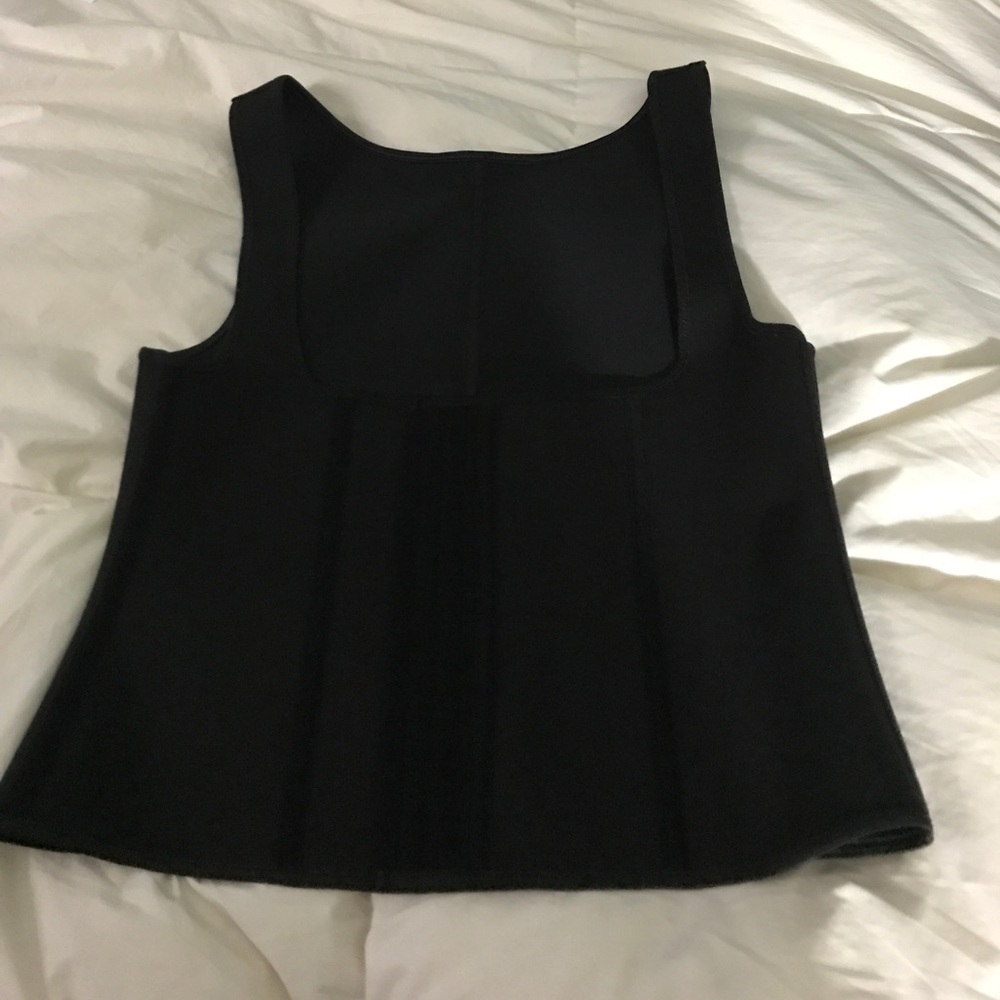 Body waist and tummy cincher tank top shaper