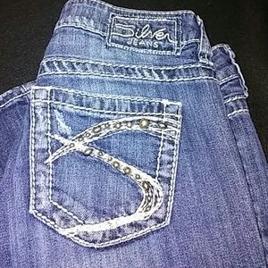 Silver jeans lola flare size 26 waist by 31 length