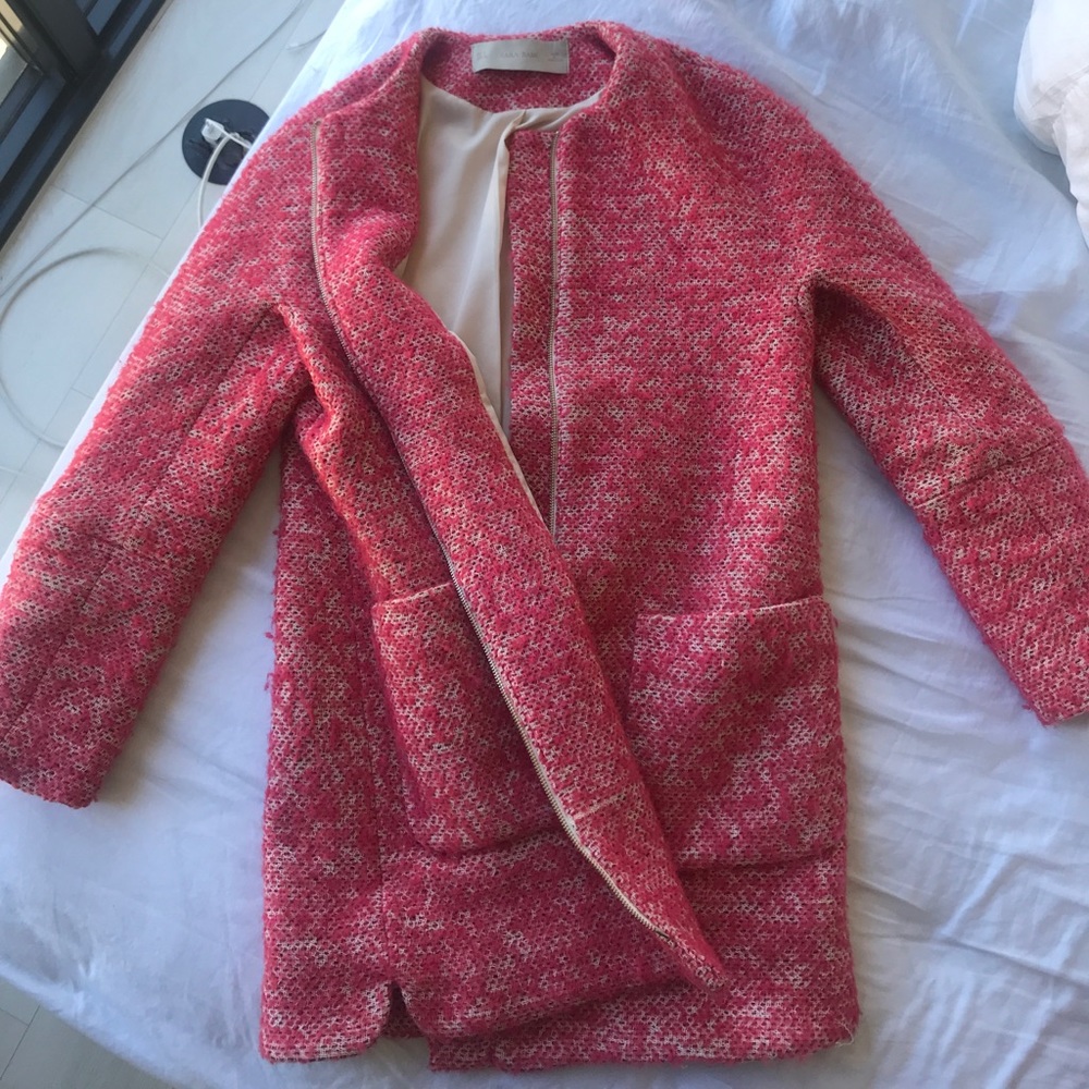 Zara Pink coat