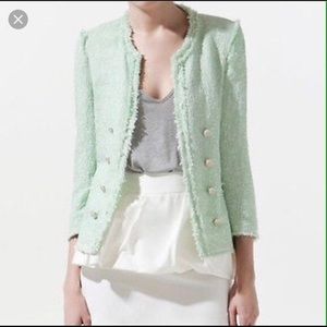 Zara tweed blazer
