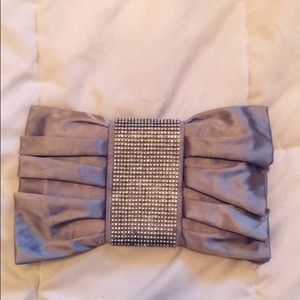 Silk clutch purse