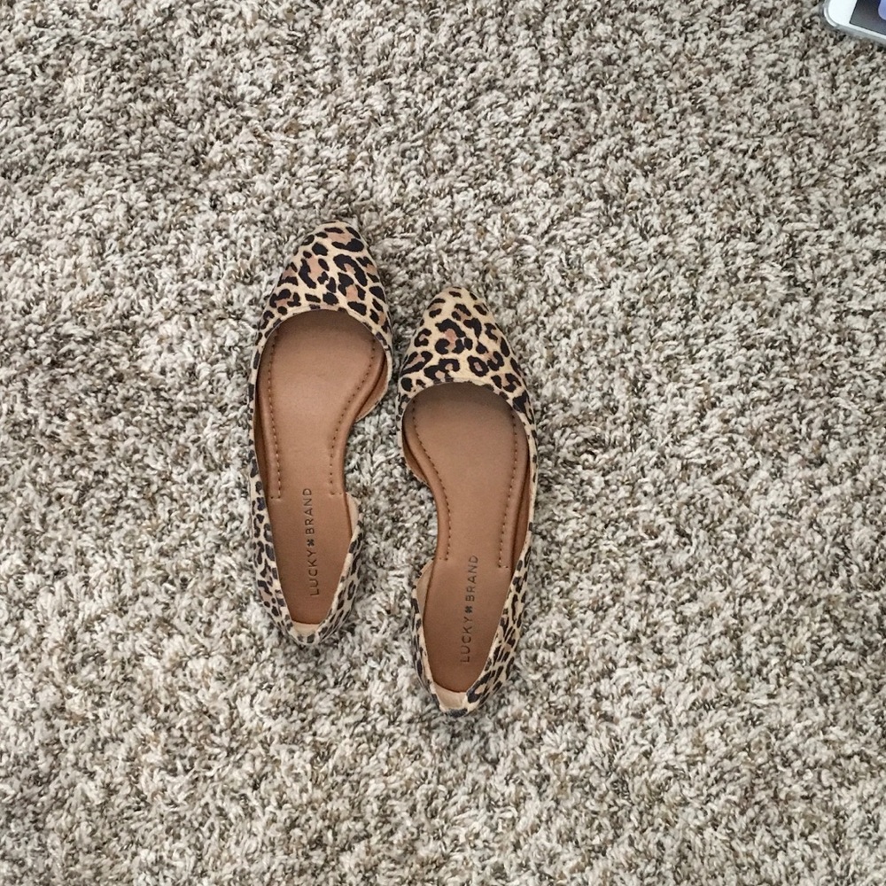 Lucky brand leopard print