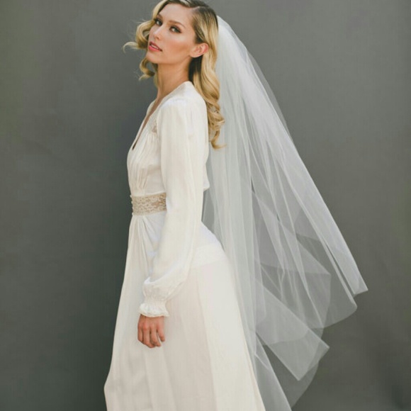 Two Tier Bridal Veil