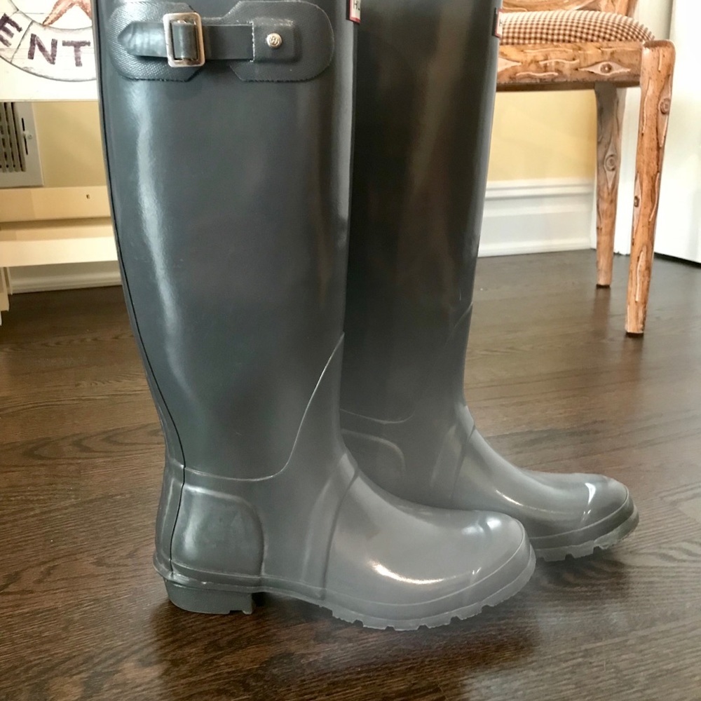 Grey Hunter Rain Boots