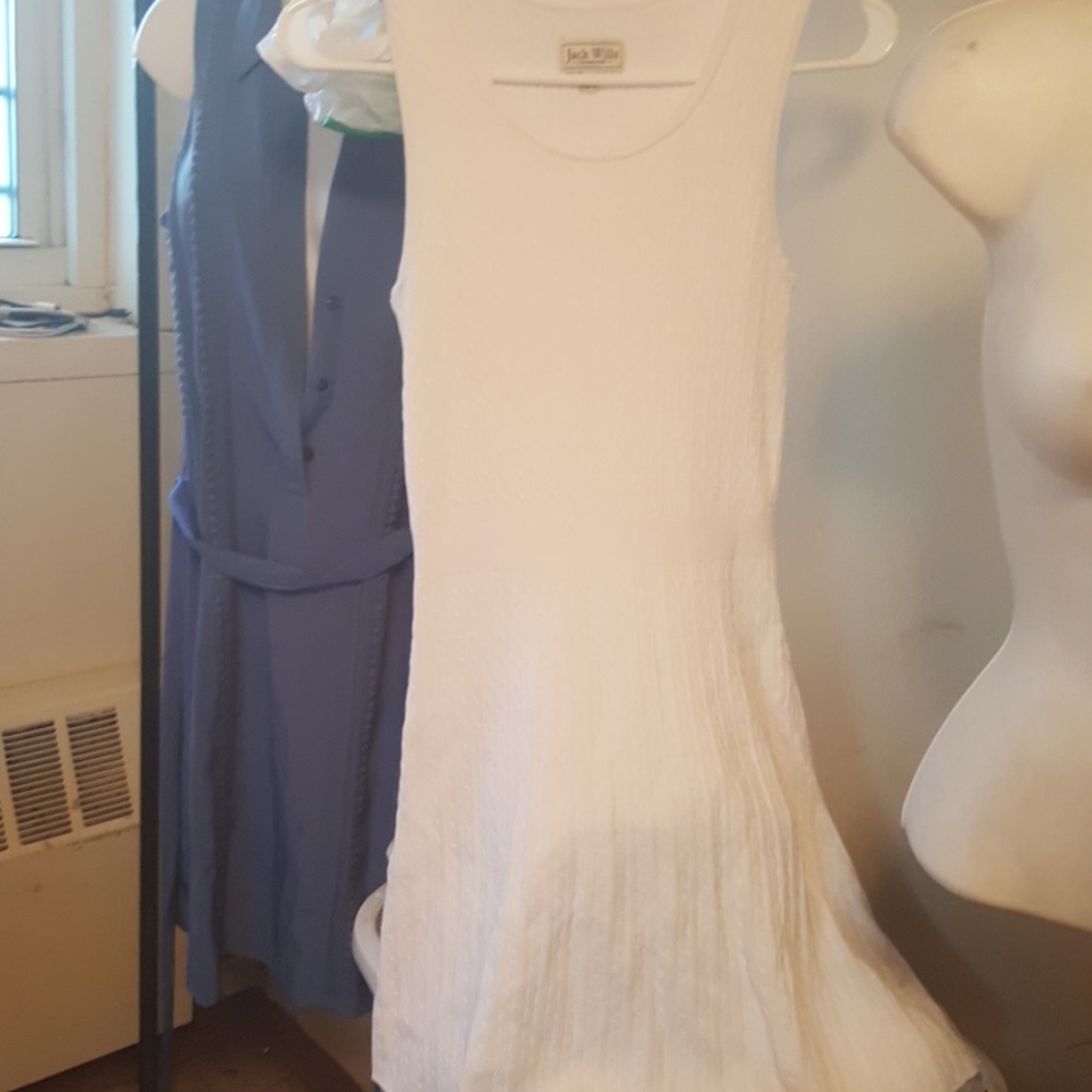 Jack Willis Knit White Dress