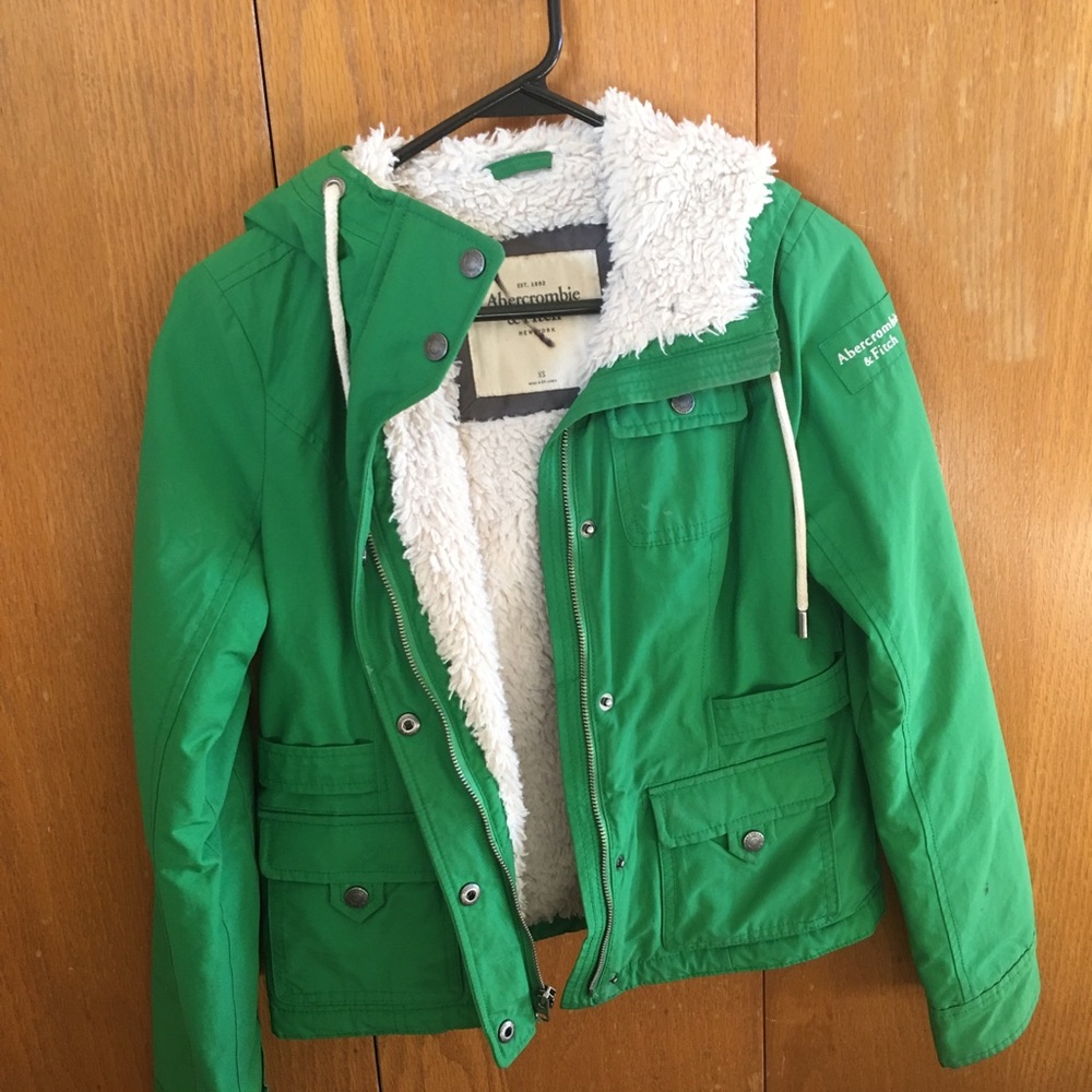 Green Abercrombie & Fitch  jacket