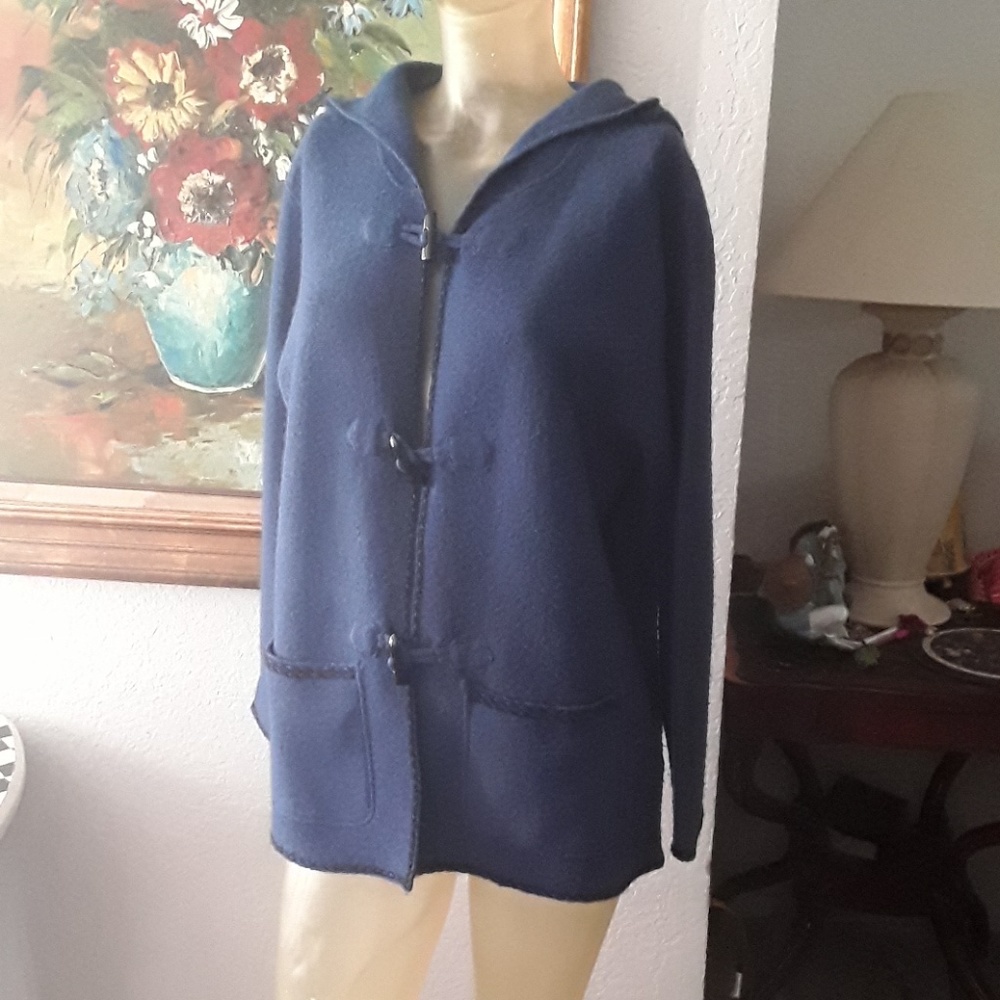 Xtrovert wool sweater/jacket sz M