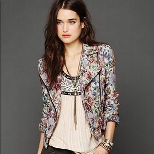 Free People Tapestry Moro Jacket - size 6