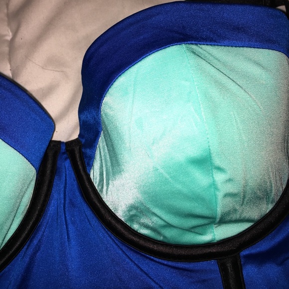 Color block bustier - Picture 2 of 4