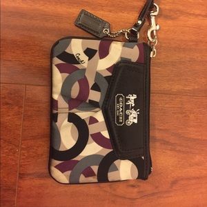 Coach wristlet