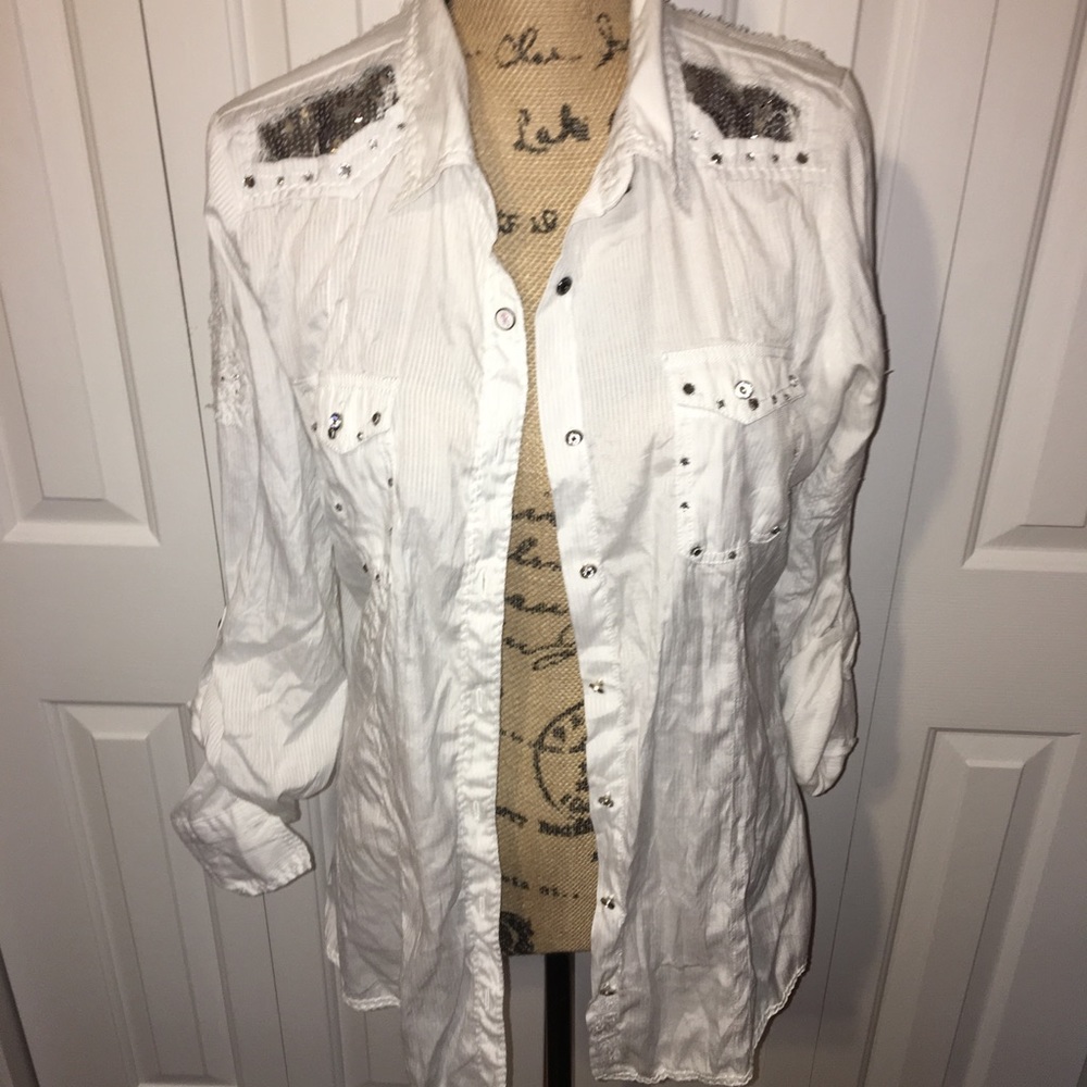 Long sleeve button down