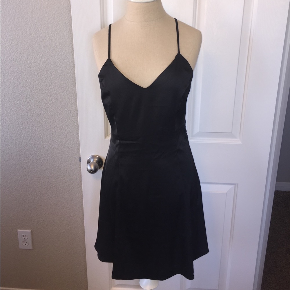 Black Slip Dress