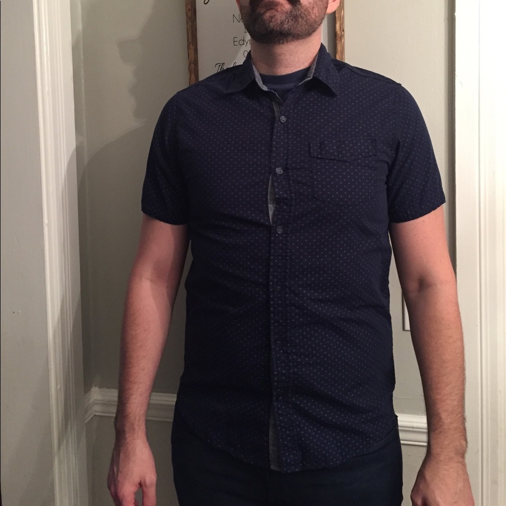 Men's casual button down