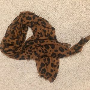Leopard Print Scarf