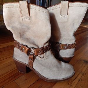SALE!  Frye tan leather boots