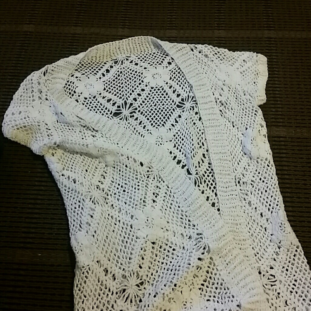 Crochet over vest