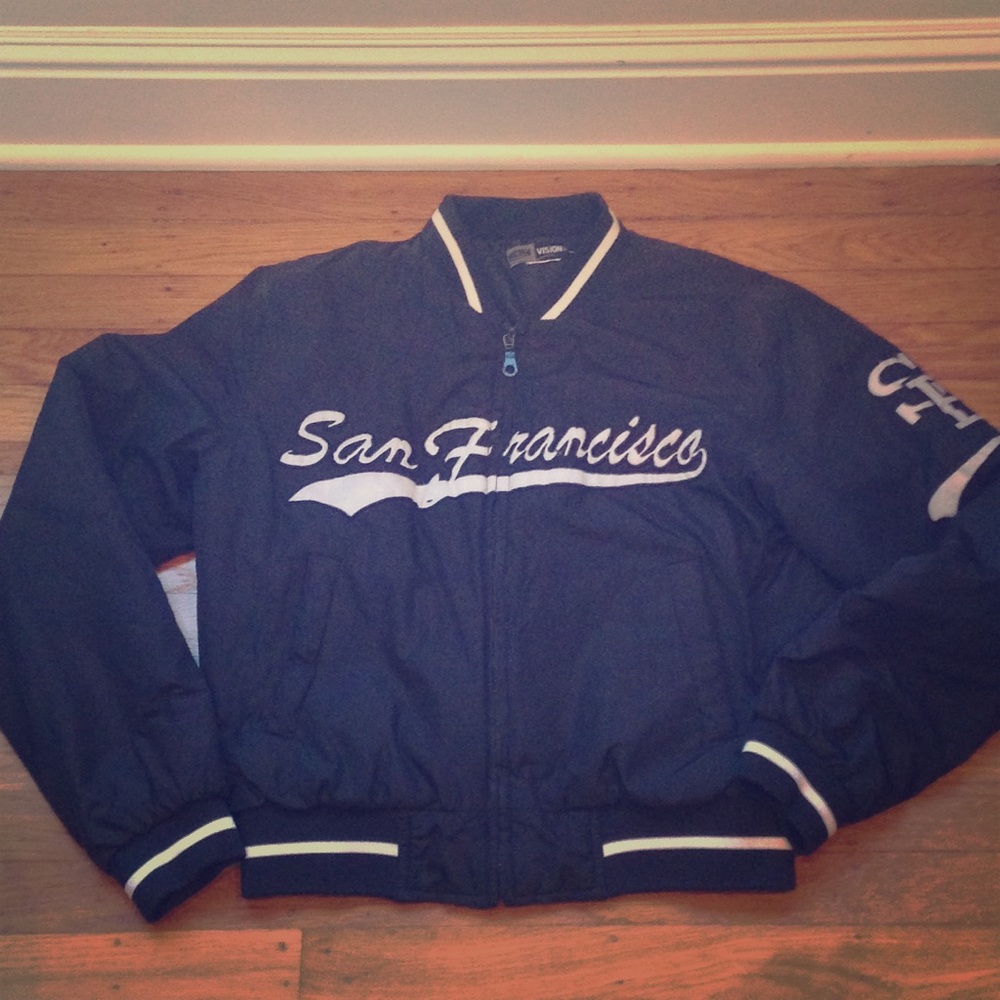 Like New Vintage San Francisco Bomber Jacket