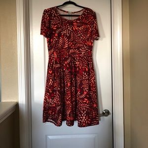 Women’s knee length dress.