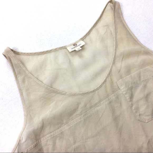 ❌SOLD❌ AG Adriano Goldschmied 💯 Silk Cami - Picture 3 of 4