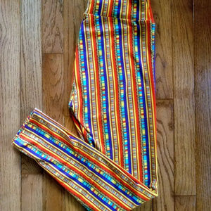 LuLaRoe Striped OS Leggings - UNICORN