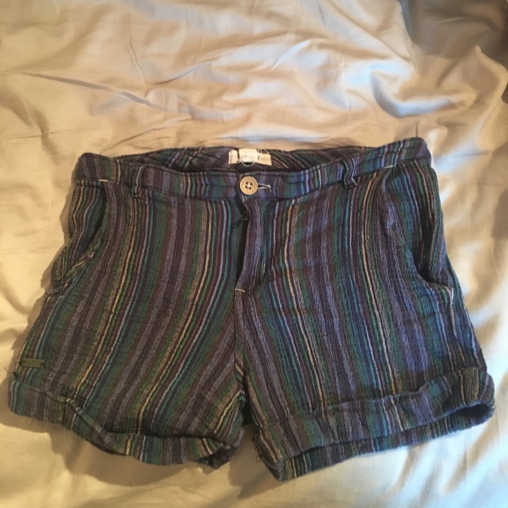 Roxy Striped Soft Shorts