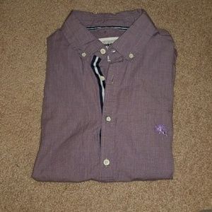 Express button down small