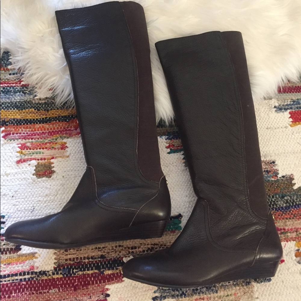 Antonio Melani dark brown riding boots