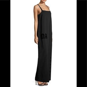 Fenty Puma black tearaway maxi dress