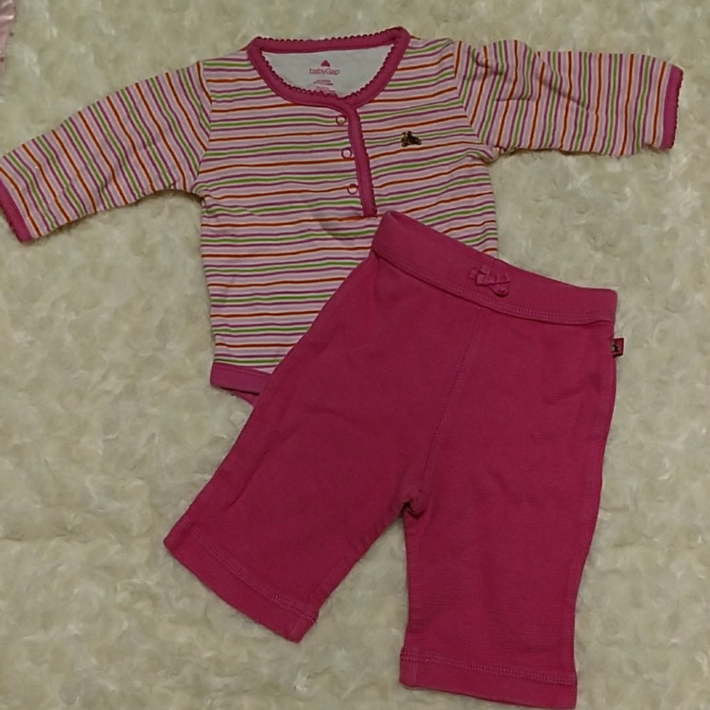 **2 or more, $3 EACH** Striped newborn outfit