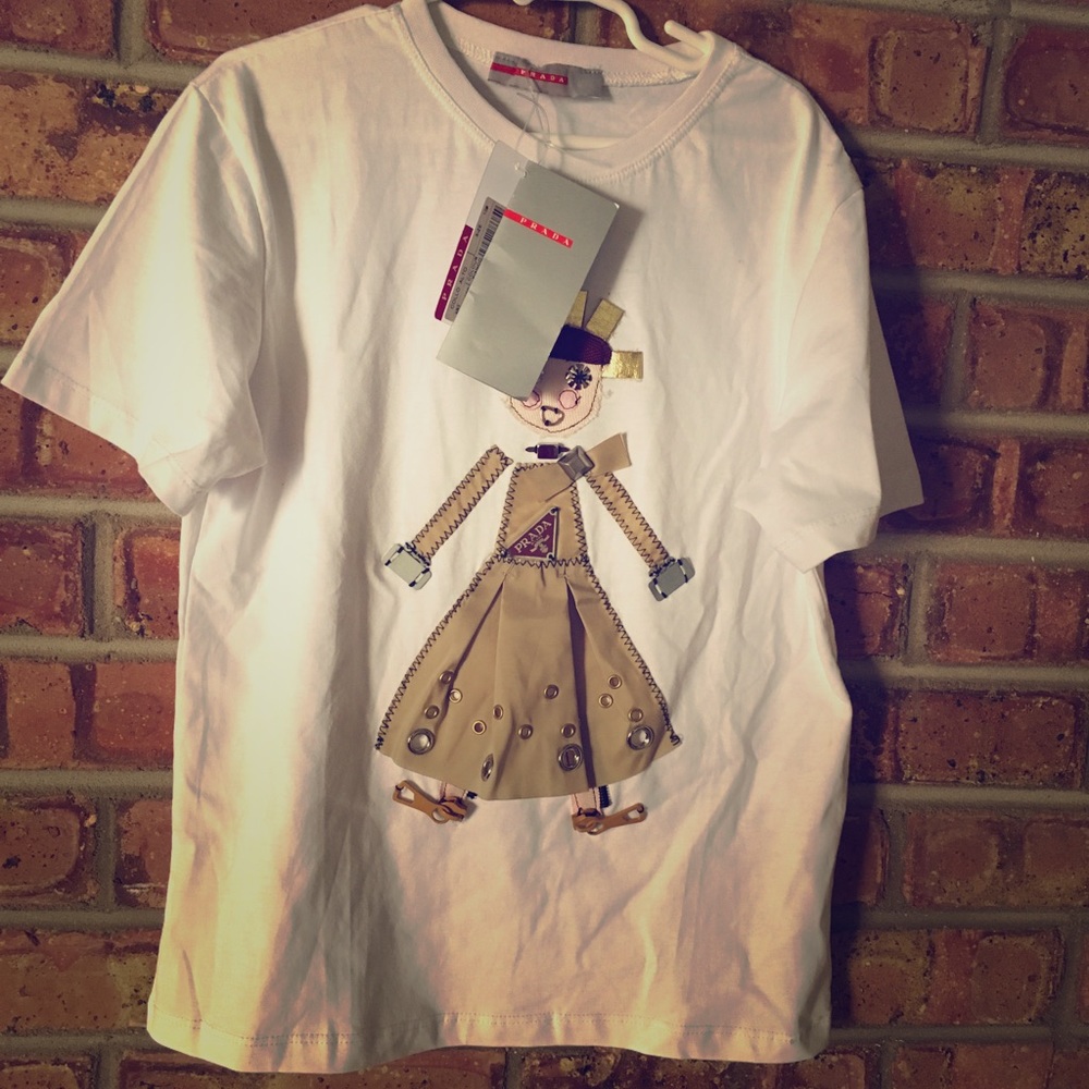 SOLD Prada girls t shirt set size 10 and 12