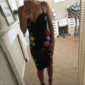 Floral Bebe dress