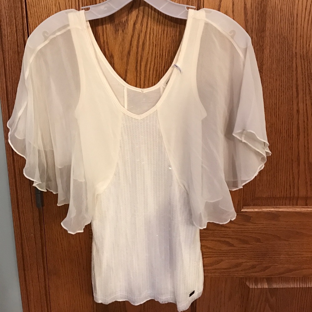 Guess sequin top