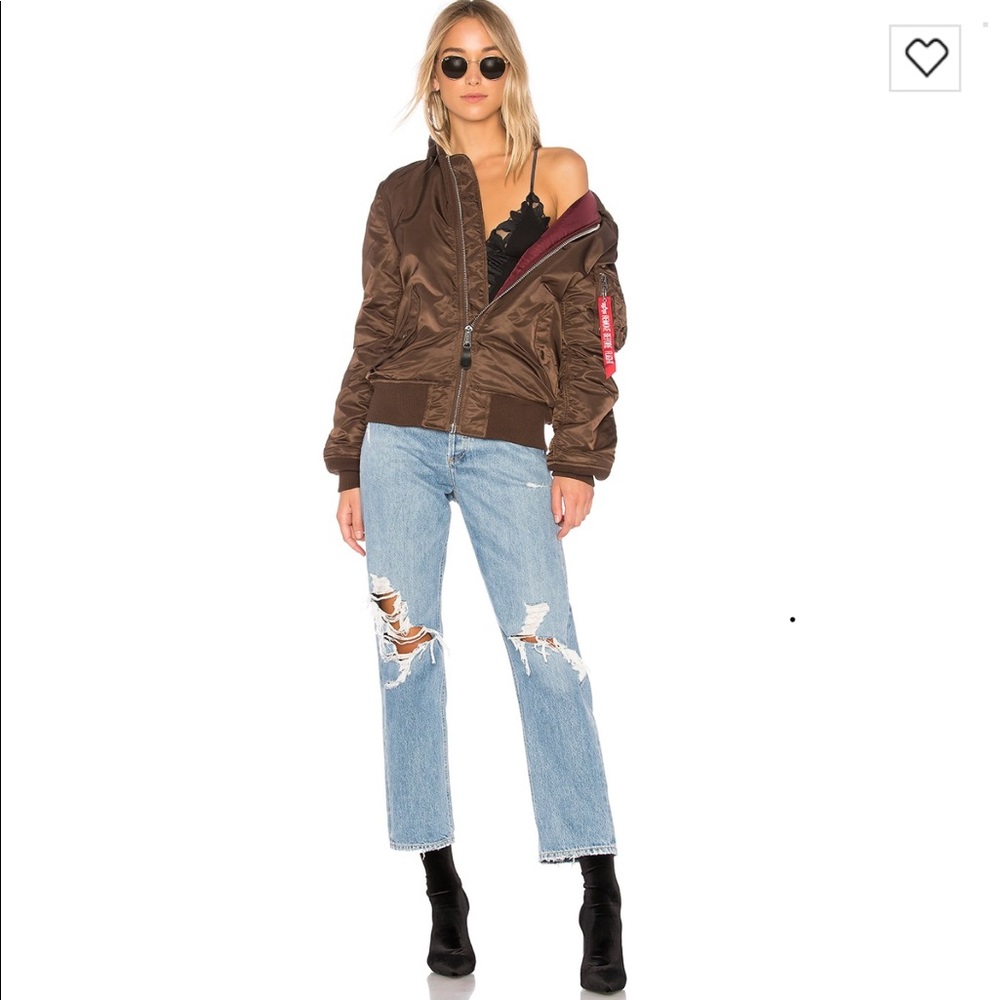 opening ceremony alpha bomber jacket