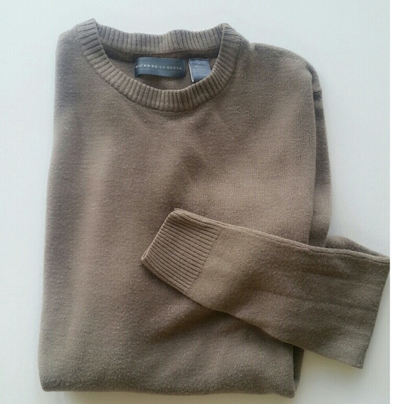 Oscar de la Renta Other - Oscar De La Renta Long Sleeve Brown Sweater