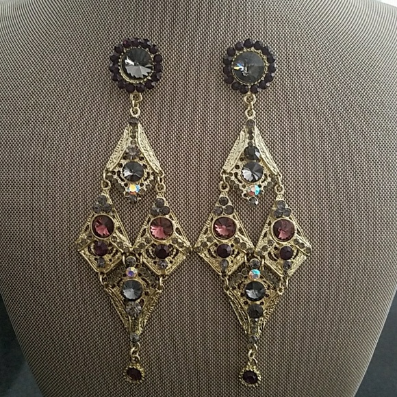 Stunning Chandelier Earrings - Picture 1 of 6