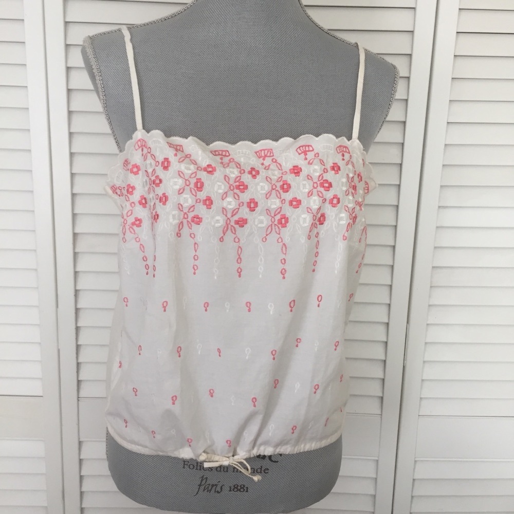 Floral Embroidered Top