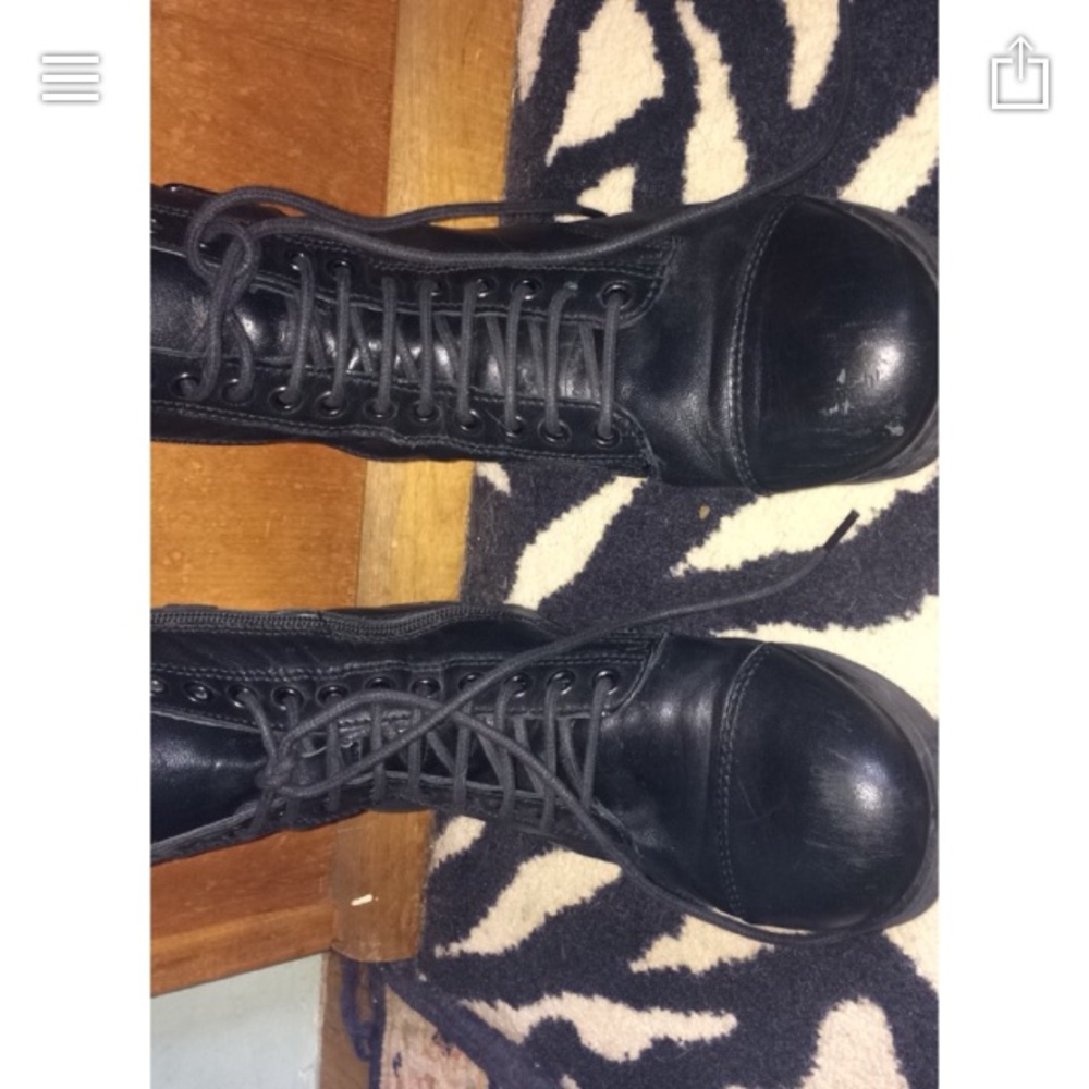 Black boots
