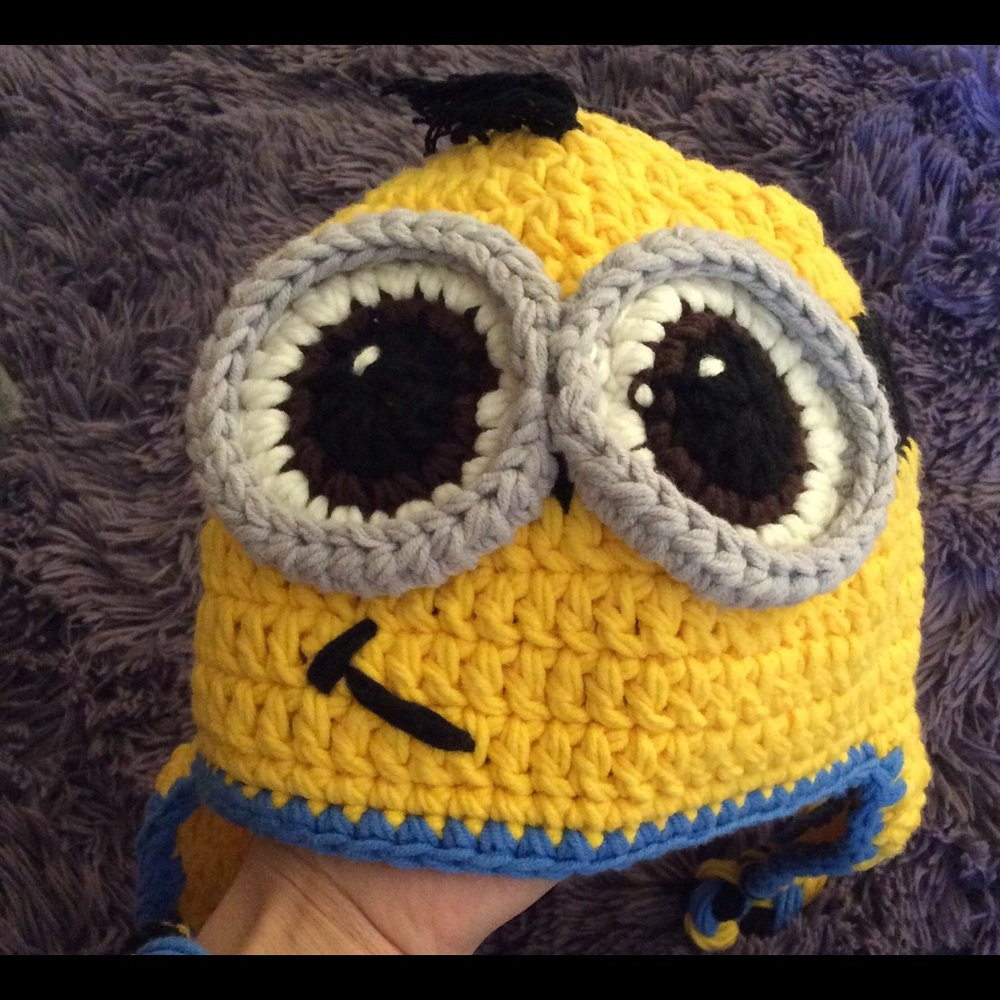 Handmade minion hat