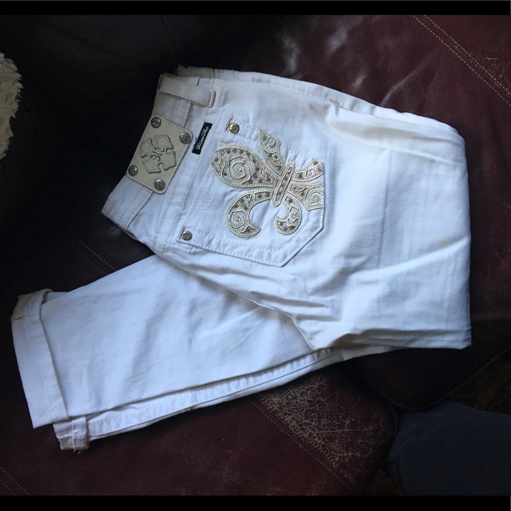 Miss me jeans white