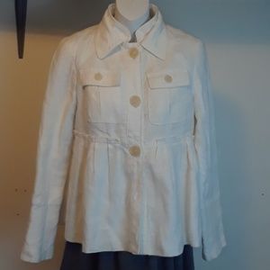 Zara Woman Linen Jacket. Size S