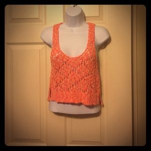 Crocheted tank