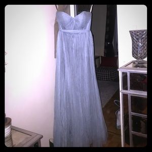 Jenny Yoo Annabelle Convertible Tulle Column Dress