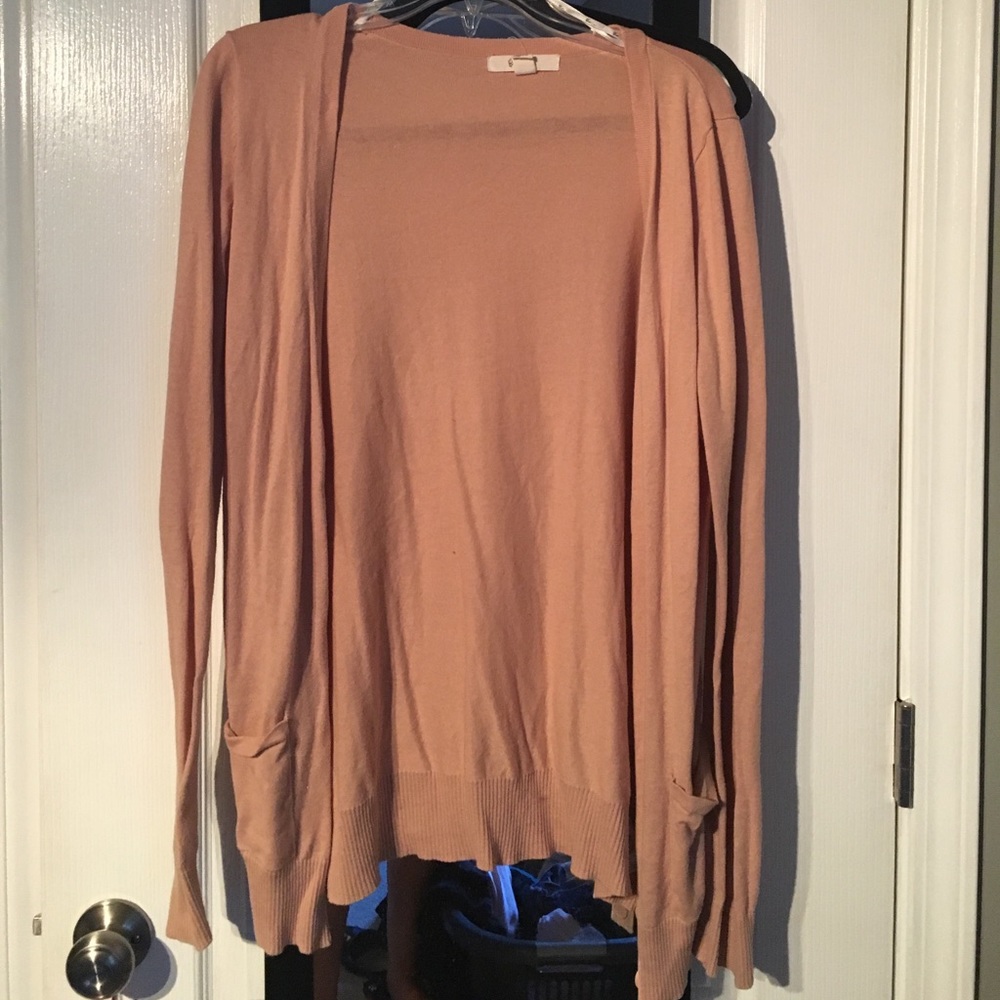 Forever 21 Blush Cardigan