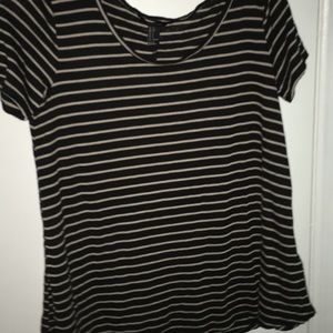 Striped Short Sleeve Shirt Forever 21