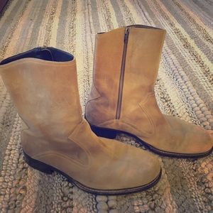 Men’s Cole Haan Suede Boots - Tan Suede