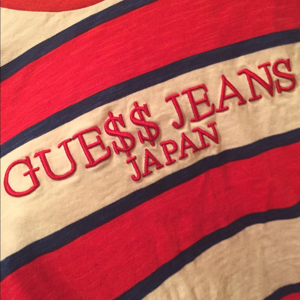 A$AP Guess tee, flawed (dyed pink) guess jeans UA
