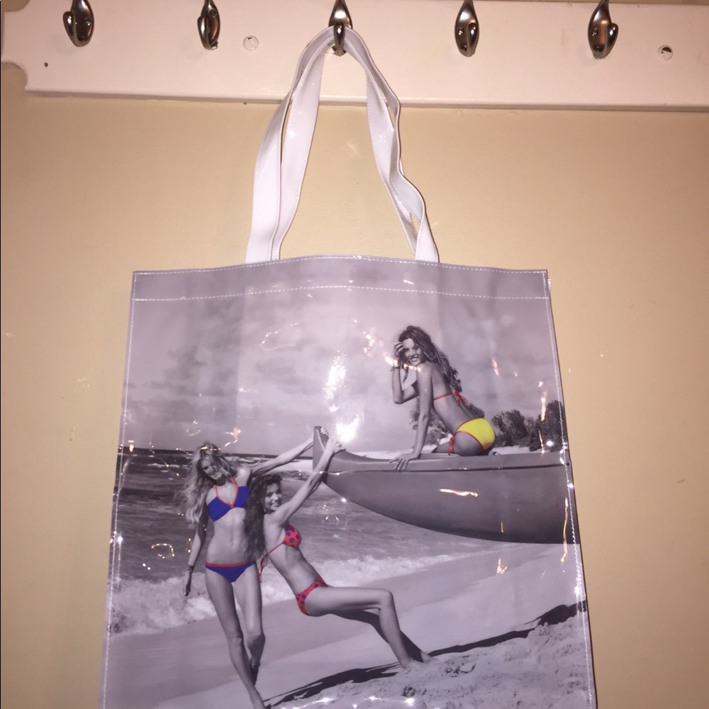 VICTORIA'S SECRET VINYL TOTE