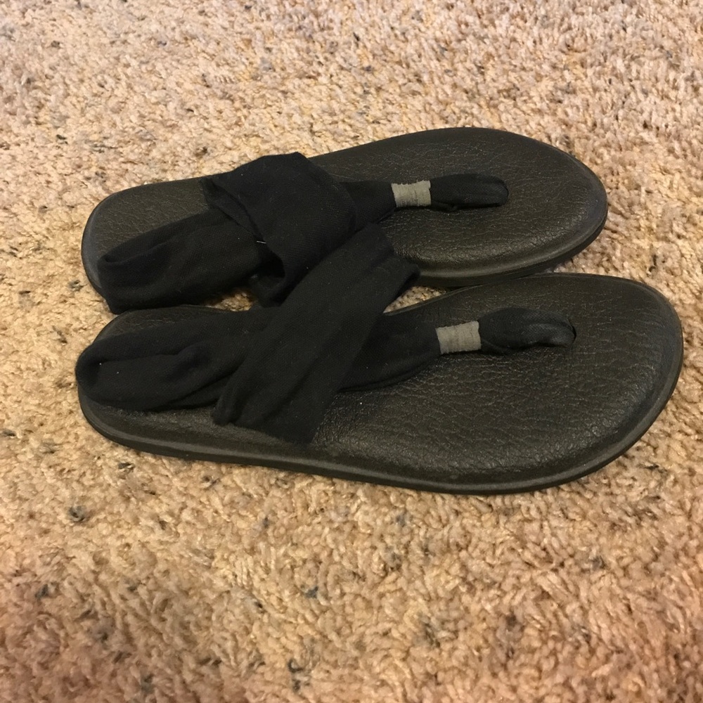 RESERVED!! (Not for sale) Sanuk Yoga Sling Sandals